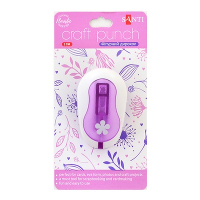 Дырокол фигурный, цветок Яблоневый цвет, 10 мм, ТМ Santi