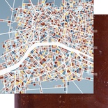 Бумага для скрапбукинга от Артелье - В режиме с пробками, 30,5х30,5 см