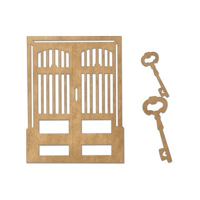 Набір чіпбордів Sentimental story 3, колір крафт, ТМ Фабрика Декору