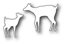 Ніж для вирубки від Memory Box - Mama and Baby Deer