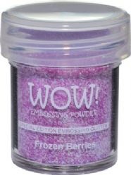 Глиттер для эмбоссинга от WOW - WS65R Frozen Berries Embossing Glitter, 15 мл