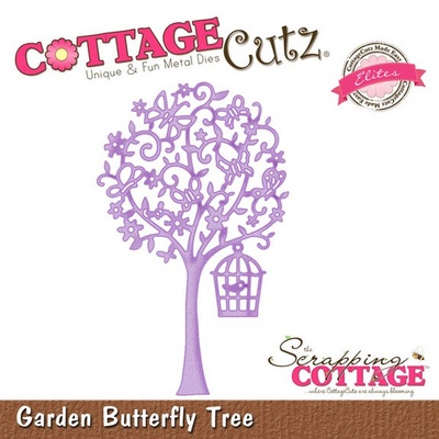 Ніж для вирубки CottageCutz - Garden Butterfly Tree (Elites)