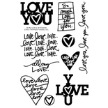 Набор акриловых штампов Technique Tuesday - All My Love by Ali Edwards (TT-D-ALLMY)