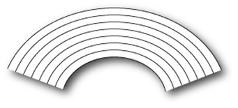 Ніж для вирубки від Poppystamps - Brilliant Rainbow