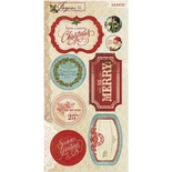 Наліпки My Mind's Eye - Joyous - Stickers, 8 штук