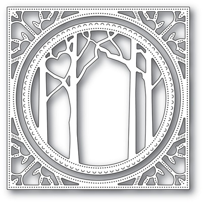 Ножі від Memory Box - Woodland Heart Frame craft die