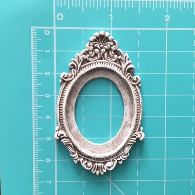 Рамочка гіпсова з патинуванням від E.В.A., 4х6,5см