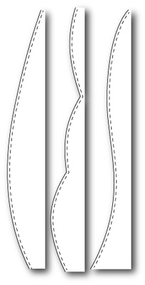 Нож для вырубки от Poppystamps - Stitched Landscapes