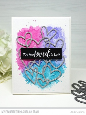 Лезвие My Favorite Things - Die-namics Hearts Entwined