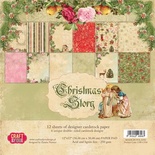 Набор скрапбумаги от Craft and You Design - Christmas Story,  30х30 см, CPB-CS30, 12 листов