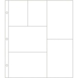 Набор файлов с кармашками Project Life by Becky Higgins - Photo Pocket Pages - Design G, 12 шт.