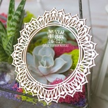 Чипборд ScrapBox - Рамка кругла Плетена Серветка Hr-172