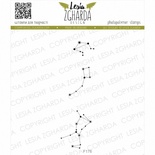 Набор акриловых штампов Lesia Zgharda F176 Сузір'я