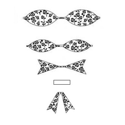 Гумовий штамп Sue Wilson - Floral Bow