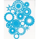 Маска - Фабрика Декору - шестерні, 20см Х15см