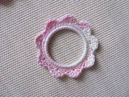 Затишний декор від LESHCHENKO - в’язаний набір для декорування "Baby Girl", MELANGE, 16 ел.