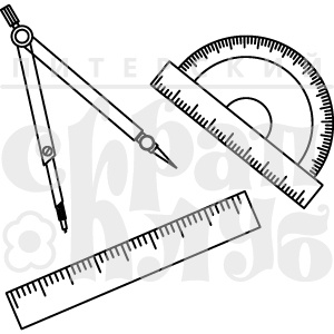 Штамп от Питерского скрапклуба - Геометрия