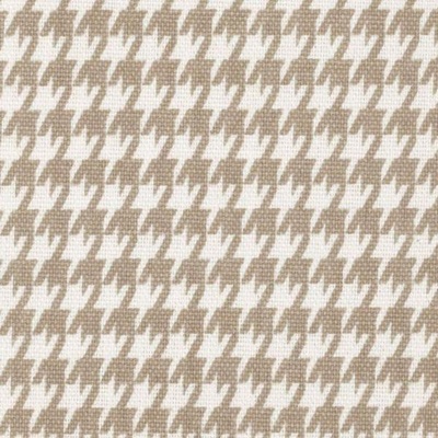 Тканина 100% бавовна - геометричний дрібний малюнок сірий на натуральному, 45x65см