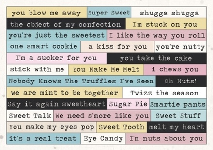 Стікери від Melissa Frances - Sweet life word strips