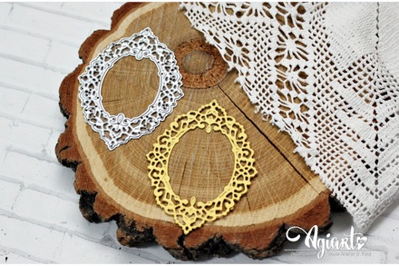 NEW. Нож для вырубки "Ажурная рамочка большая" от AgiArt