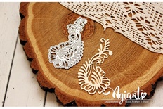 Нож для вырубки от AgiArt "Восточный завиток"