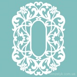 Чипборд від Вензелик - Рамка 03, 93x67 мм, розмір: 93x67 мм