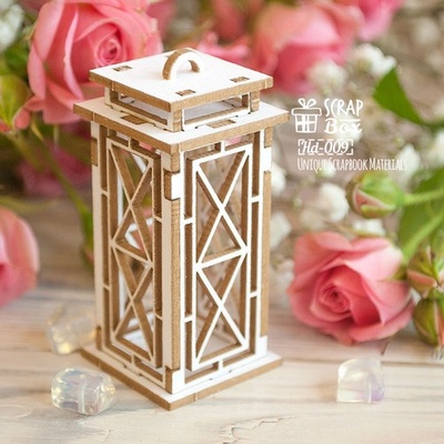 3d чіпборд ScrapBox - ліхтарик високий Hd-009