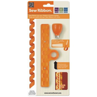 Інструмент від We R Memory Keepers - Sew Ribbon Punch & Stencil - Zig Zag