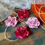 Набір квітів ручної роботи-Avalanche - Viola