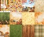 Набір скрап-паперу Bright Autumn 30.5x30.5см, 10 аркушів, ТМ Фабрика Декору