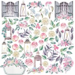 Аркуш з картинками для вирізання Shabby love, ТМ Фабрика Декору
