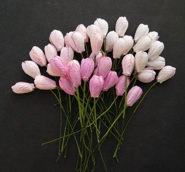 Набір тюльпанів (різні відтінки), 10мм, 10 шт.