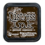 Штемпельна подушка Tim Holtz - Ranger Distress Mini Ink Pad - Ground Espresso