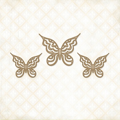 Чипборд Blue Fern StudiOs-Gabrielle Butterfly Set