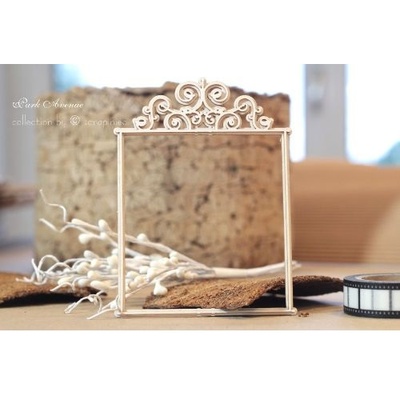 Чипборд Scrapiniec - двошарова рамка Park Avenue 03