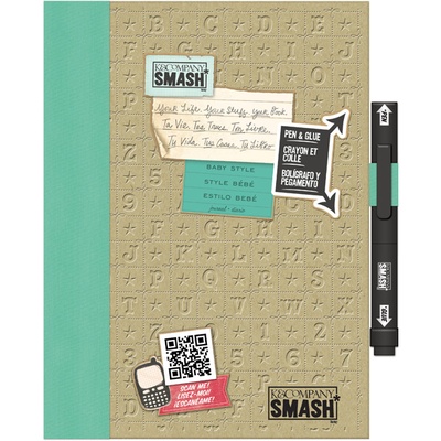 Книга для записів від K&Company - BABY SMASH Folio, розмір: 19,7x26,1 см