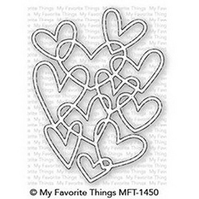 Лезвие My Favorite Things - Die-namics Hearts Entwined