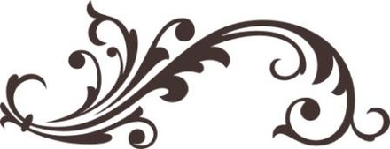 Акриловый штамп Stamp Vignette Виньетка, размер 4*1,6 см