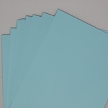 Двосторонній аркуш паперу, кольоровий- блакитний, розмір А4, код 13101-12015, 120г/м².кв