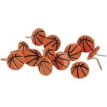 Набір брадсів Eyelet Outlet - Ball Brads Basketballs, 12