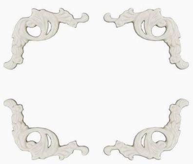 Об’ємні фігурки від ScrapBerryʼs - різьблені кутики