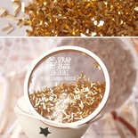 Наповнювач для шейкера TM ScrapBox - стружка, колір Золото Qb-008