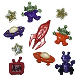 Набір декоративних ґудзиків Dress Up - Take Me to Your Leader