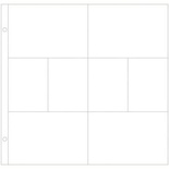 Файл с кармашками Project Life by Becky Higgins - Photo Pocket Pages - Design A, 1 штука