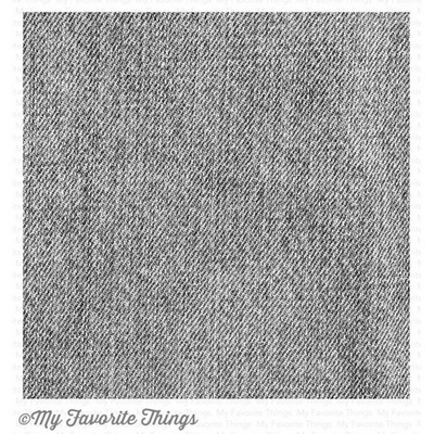 Гумовий штамп My Favorite Things - BG Denim Background