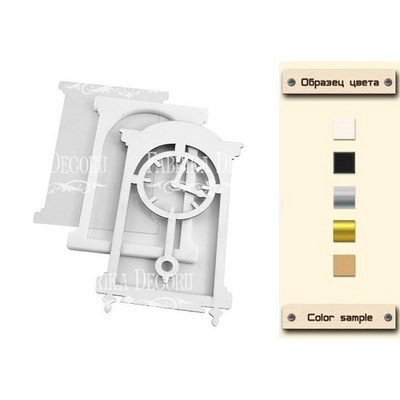Заготовка для шейкера Годинник 9x14,5см, колір крафт, ТМ Фабрика Декору