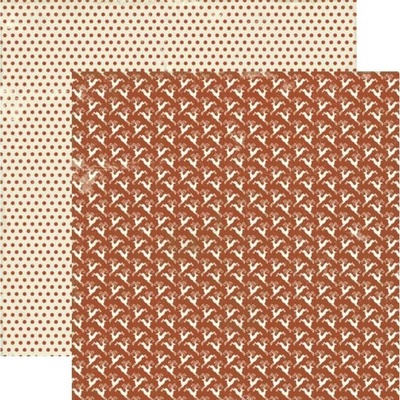 Лист скрапбумаги Authentique Rudolph, 30х30 см, двусторонняя