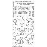 Акриловый штамп My Favorite Things - BB Adorable Elephants