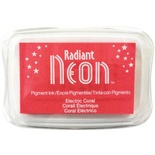 Чорнило Tsukineko Radiant Neon Ink Pad - Electric Coral