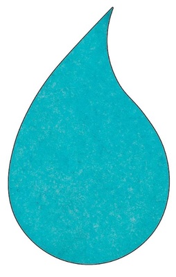 Пудра для эмбоссинга от WOW - Blue Topaz - Regular, 15 мл